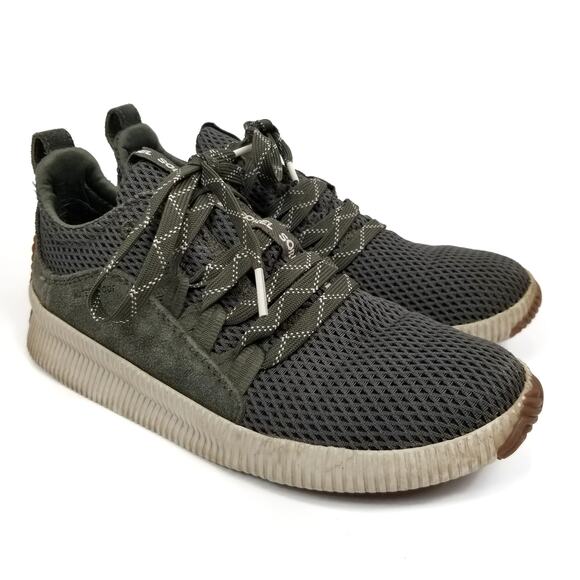 Sorel Women's Out N About Waterproof Sneakers Trainers Green Size 37 - Picture 1 of 9